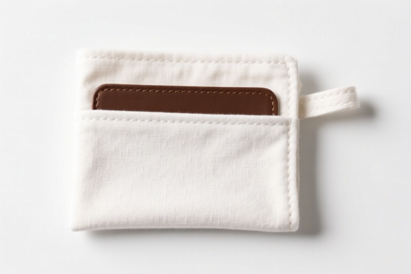 Cotton Simple Wallet