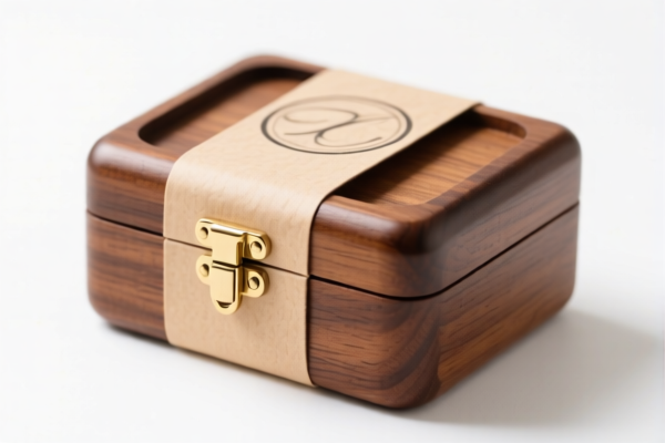 Image for Wooden paper covered jewelry case