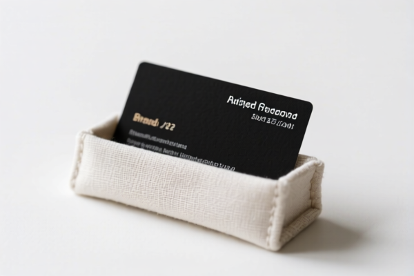 Fabric Business Card Holder