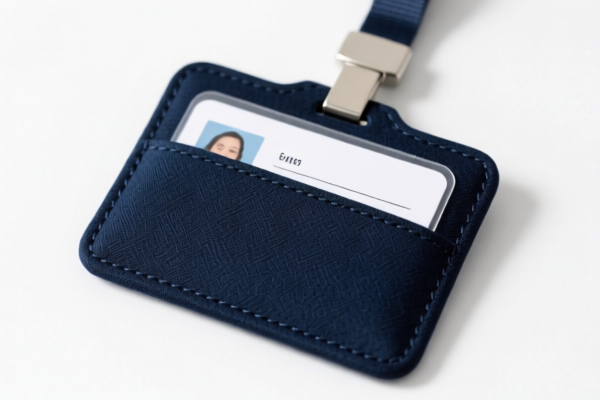 Fabric ID Card Holder
