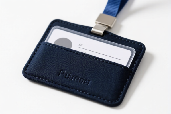 Fabric ID Card Holder