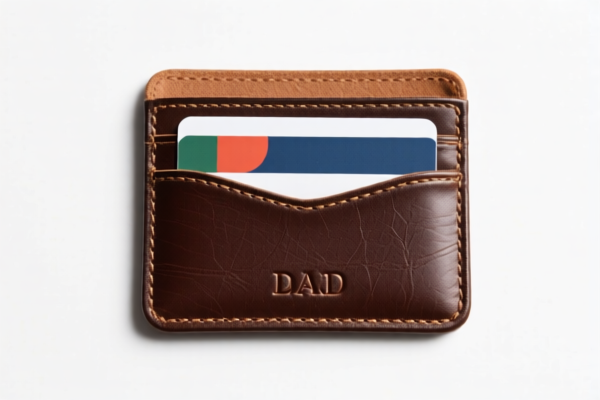 Leather ID Card Holder