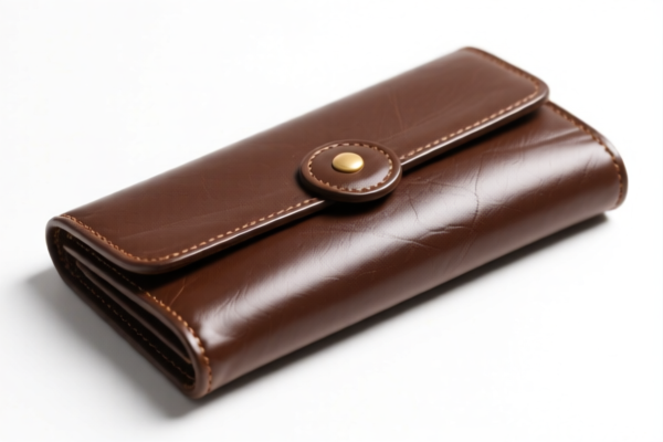 Leather Long Wallet