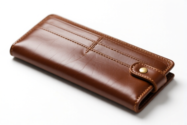 Leather Long Wallet