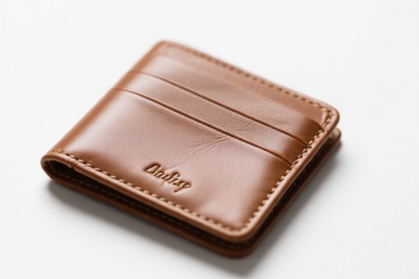 Leather Minimalist Wallet