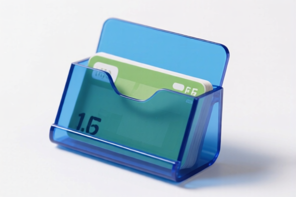 Plastic Bill Holder