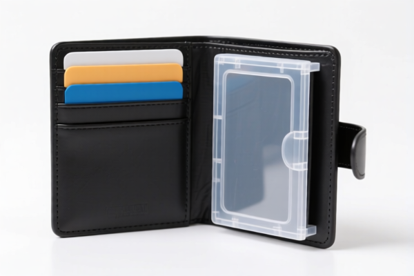 Plastic Multifunctional Wallet