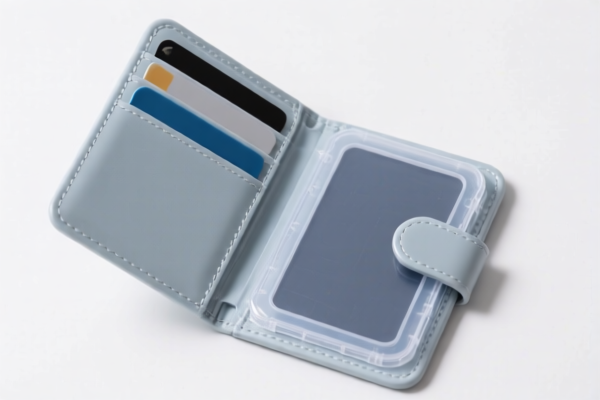 Plastic Multifunctional Wallet