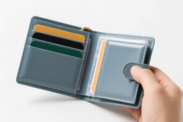 Plastic Multifunctional Wallet