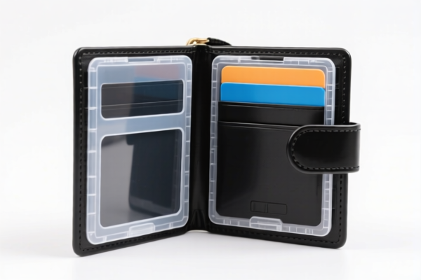 Plastic Portable Wallet