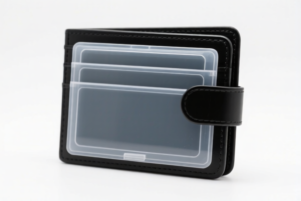 Plastic Portable Wallet