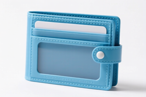 Plastic Portable Wallet