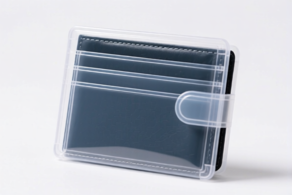 Plastic Short Wallet