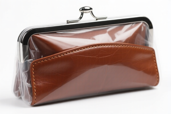 Leather Handcase with Plastic Outer Surface