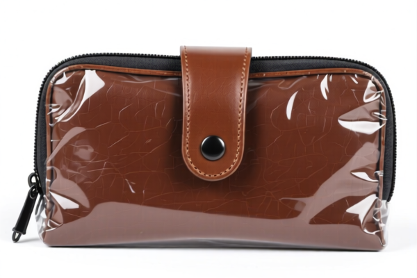 Leather Handcase with Plastic Outer Surface