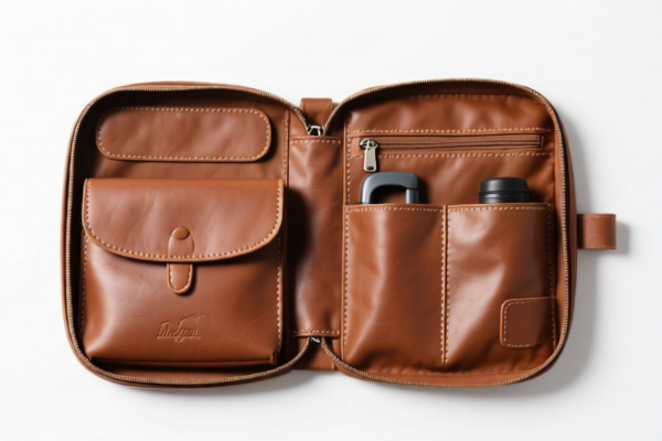Leather Travel Organizer