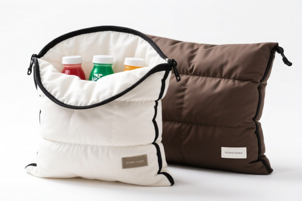 Cotton Outer Layer Insulated Beverage Bags