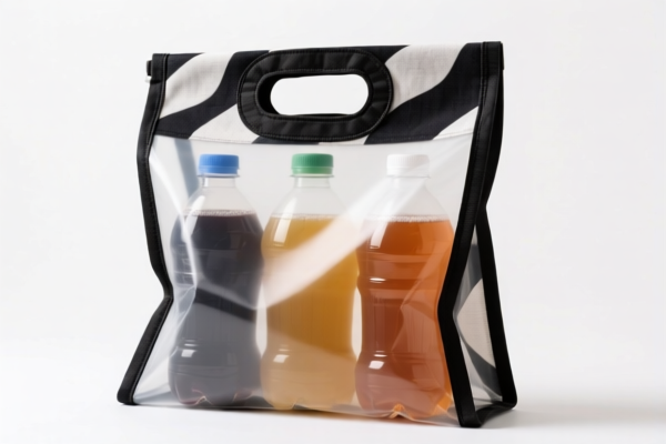 Fashionable Textile Outer Layer Beverage Bags