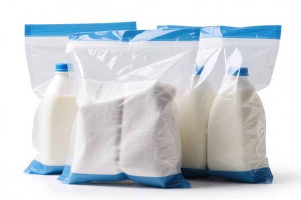 Cold Storage Milk Bags with Plastic or Textile Outer Surface
