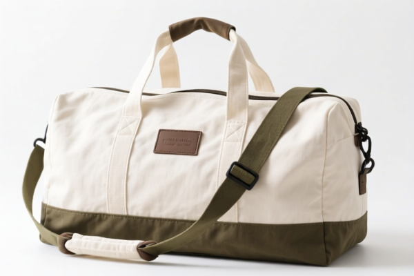 Image for Cotton Canvas Travel Bag