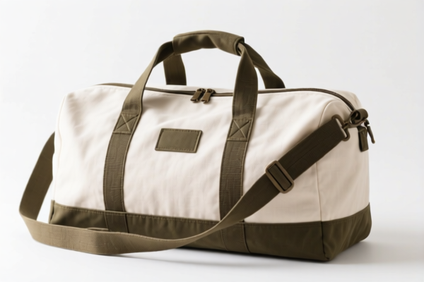 Image for Cotton Canvas Travel Bag