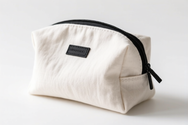 Cotton Cosmetic Bag