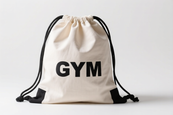 Cotton Drawstring Bag for Gym