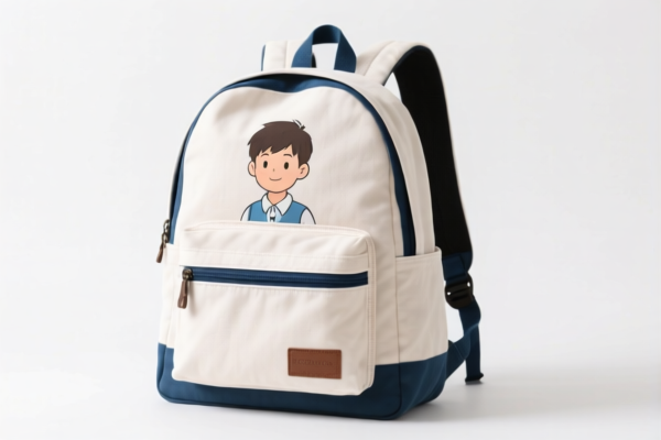 Image for Cotton Schoolbag for Boys