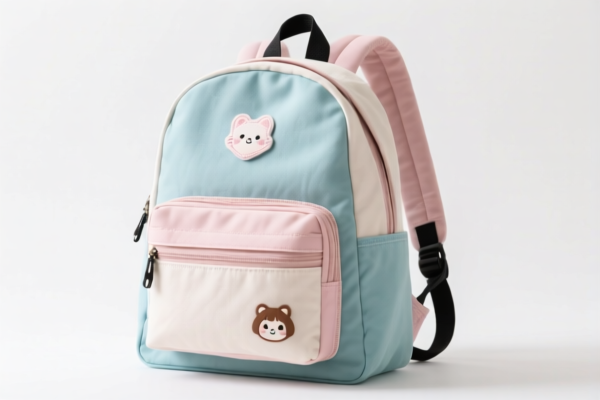 Image for Cotton Schoolbag for Girls