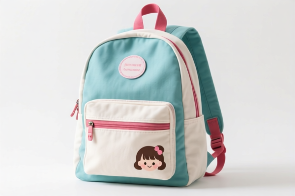 Image for Cotton Schoolbag for Girls