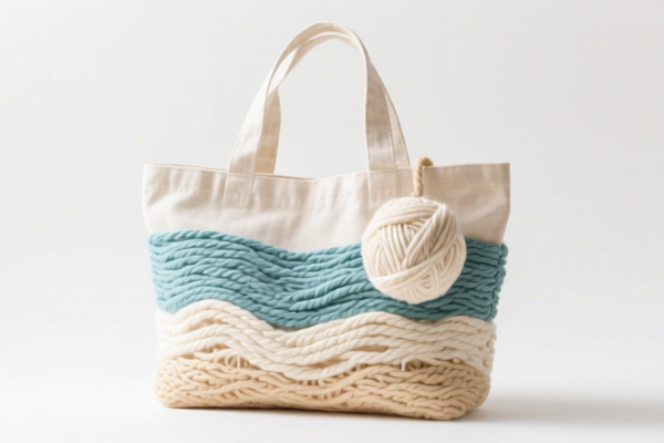 Image for Cotton Paper Yarn Beach Travel Bag