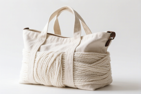 Image for Cotton Paper Yarn Canvas Travel Bag