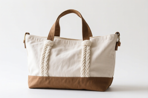 Image for Cotton Paper Yarn Canvas Travel Bag