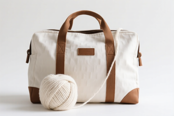 Image for Cotton Paper Yarn Couple Travel Bag