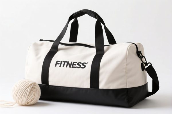 Image for Cotton Paper Yarn Fitness Travel Bag