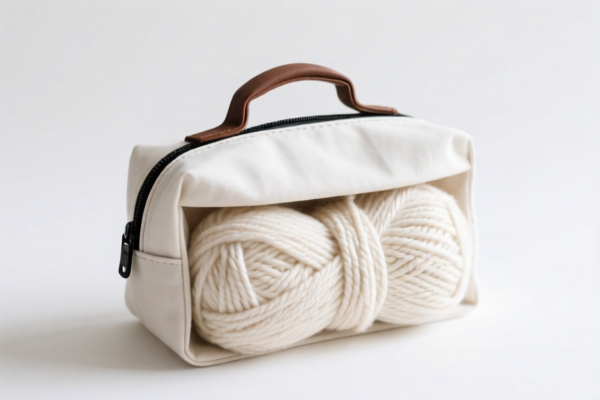Image for Cotton Paper Yarn Handheld Travel Bag