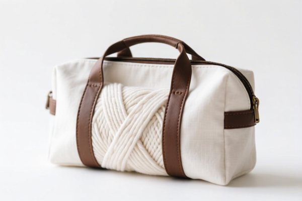 Image for Cotton Paper Yarn Handheld Travel Bag
