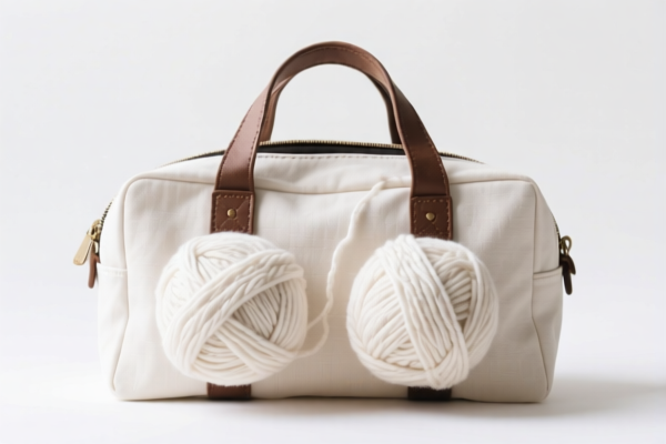 Image for Cotton Paper Yarn Handheld Travel Bag