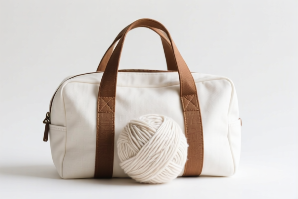 Image for Cotton Paper Yarn Handheld Travel Bag