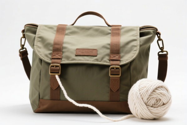 Image for Cotton Paper Yarn Hiking Travel Bag