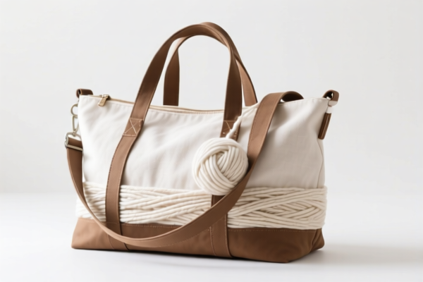 Image for Cotton Paper Yarn Leisure Travel Bag