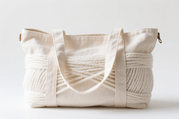 Image for Cotton Paper Yarn Lightweight Travel Bag