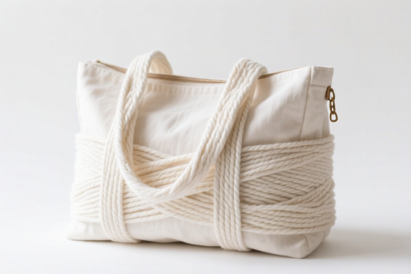Image for Cotton Paper Yarn Lightweight Travel Bag