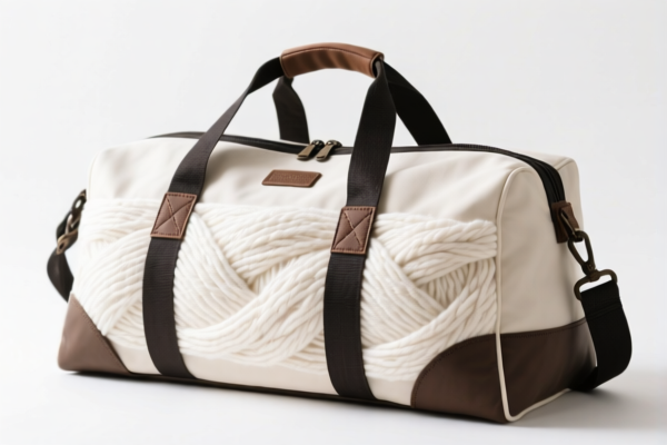Image for Cotton Paper Yarn Men's Travel Bag
