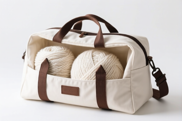 Image for Cotton Paper Yarn Parent Child Travel Bag