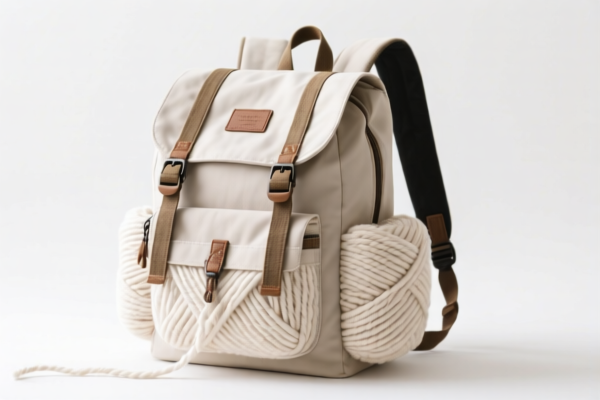 Image for Cotton Paper Yarn Travel Backpack