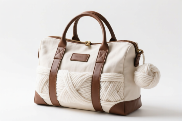 Image for Cotton Paper Yarn Travel Handbag
