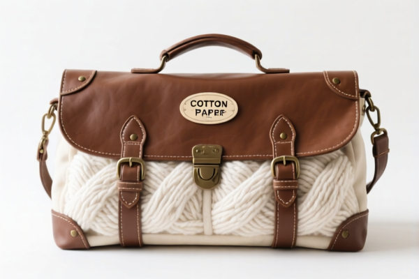 Image for Cotton Paper Yarn Vintage Travel Bag