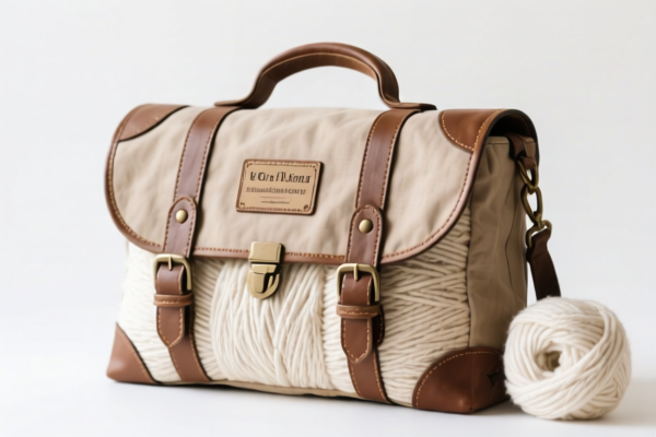 Image for Cotton Paper Yarn Vintage Travel Bag