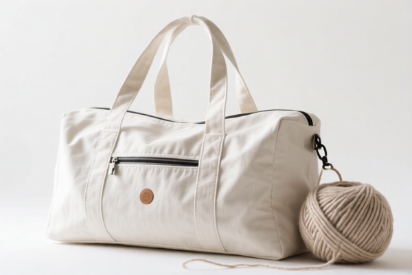 Image for Cotton Paper Yarn Yoga Travel Bag